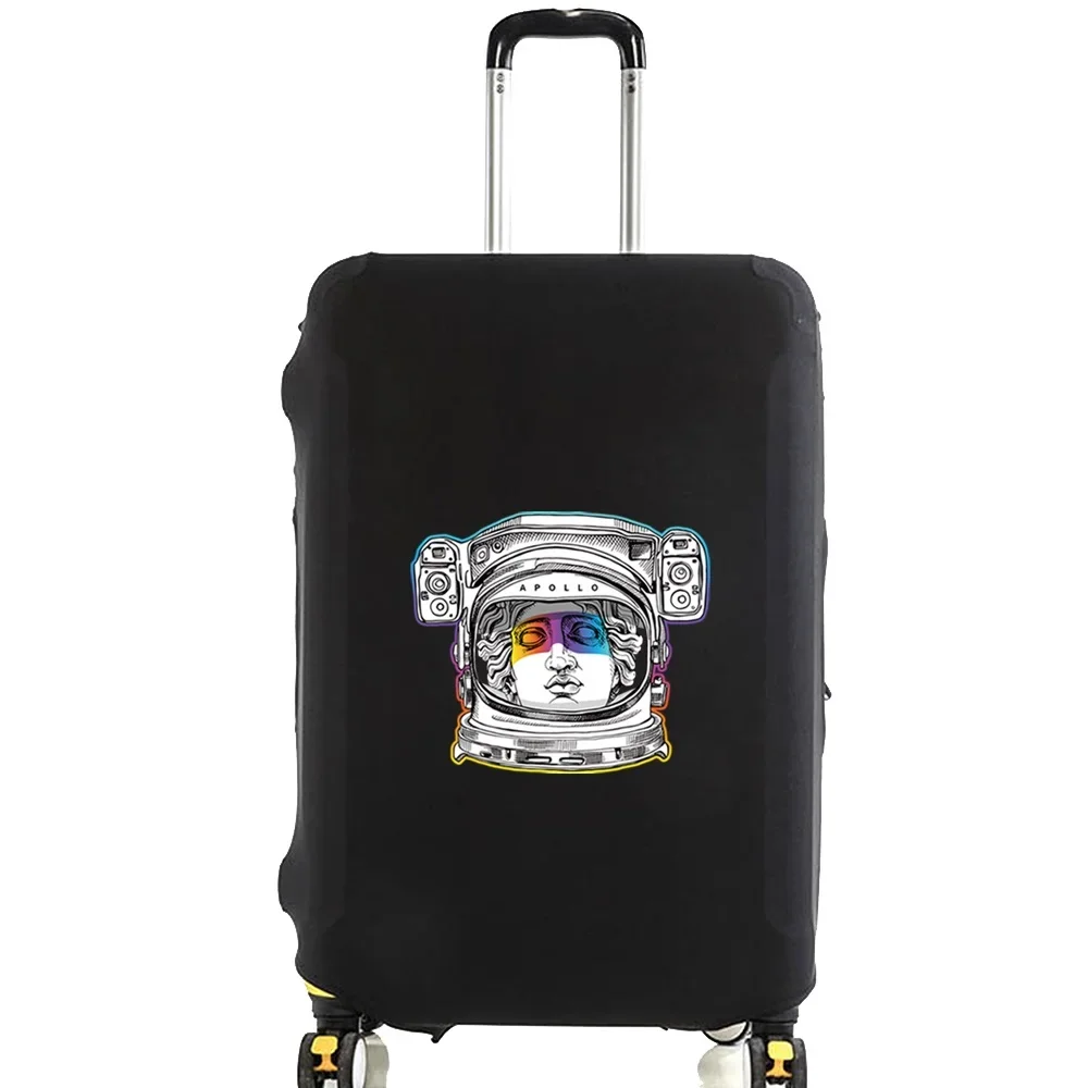 Fashion Suitcase Cover Astronaut Series Pattern Elastic Luggage Case Dust Cover for 18-32Inch Suitcase Travel Accessories