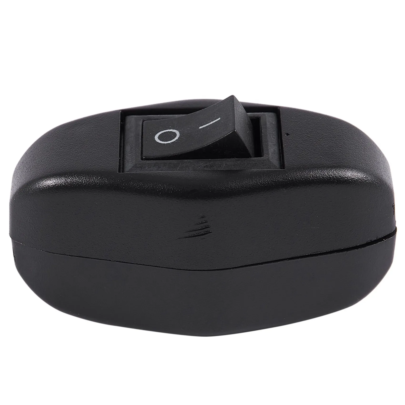 ABJI-2X Black Bedroom On Off Button In Line Switch 6A/250VAC 10A/125VAC