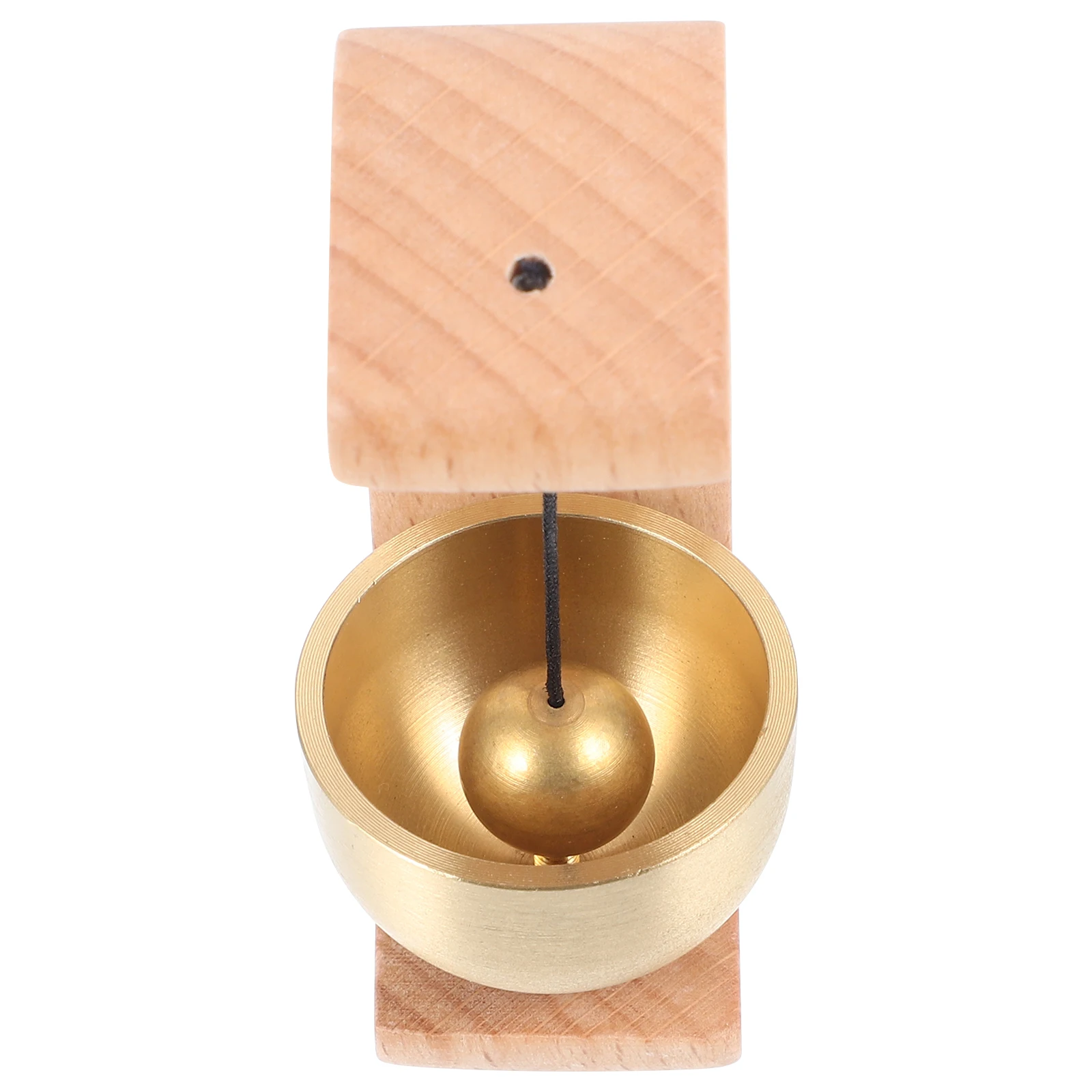

Solid Wood Copper Bell Door Wind Opening Chime Entry Chimes at Entrance Business Alarm by
