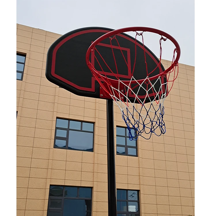 Canestro da basket portatile personalizzato professionale con tubo in acciaio verniciato a polvere del fornitore della Cina