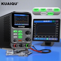 KUAIQU Adjustable Regulated Power Supply 30V 5A 10A,Real Time Curve Voltage Current Display,OCP OVP Function,For Charging Test