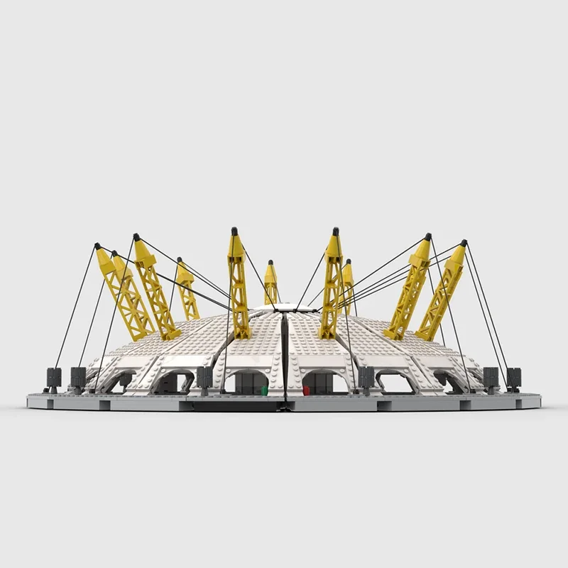 Exquisite New Product MOC Building Block Model Miniature Millennium Dome Technology Modular Children's Toy Gift DIY Set