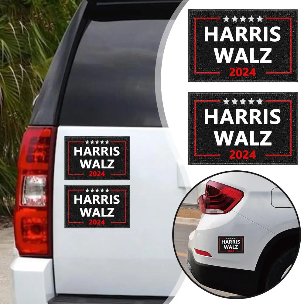 Harris Walz 2024 Stickers,2 Pc Support Kamala Harris Bumper Vinyl Tim Car Walz Presidential Campaign Decal 2024 Stickers S1o1