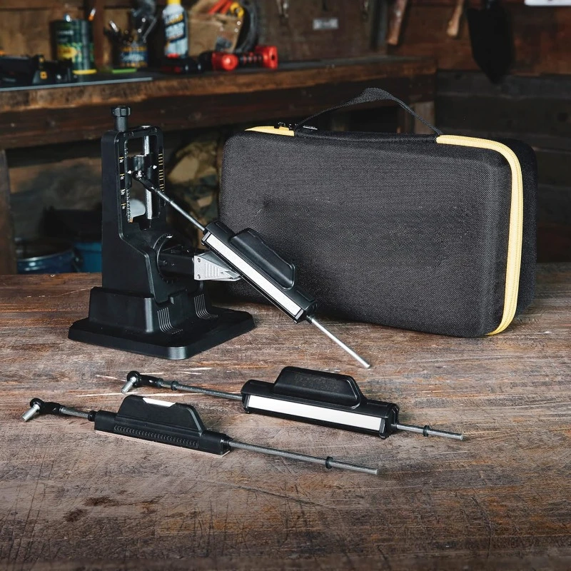 Precision Adjust Elite Knife Sharpener - Adjustable Knife Sharpening System - For Hunting, Serrated & Kitchen Knives，home.