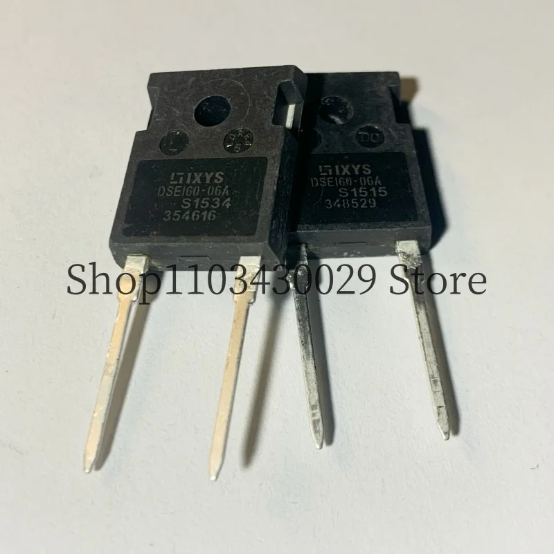 10Pcs New Original DSEI60-06A TO-247-2 60A 600V Fast Recovery Diode