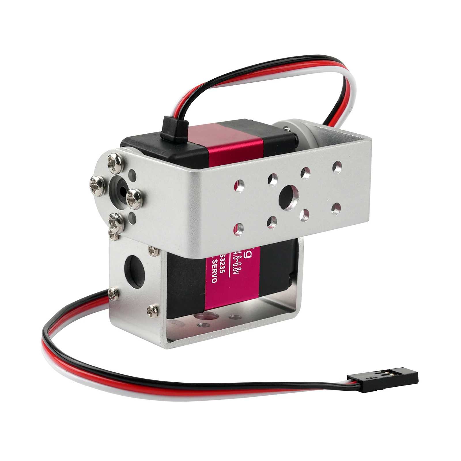 Servo digitale a coppia elevata da 35 kg Tutti gli ingranaggi metallici 4,8 V 6,8 V con staffa a U 180 gradi 270 gradi per la robotica 1 PZ 2 PZ 4 PZ