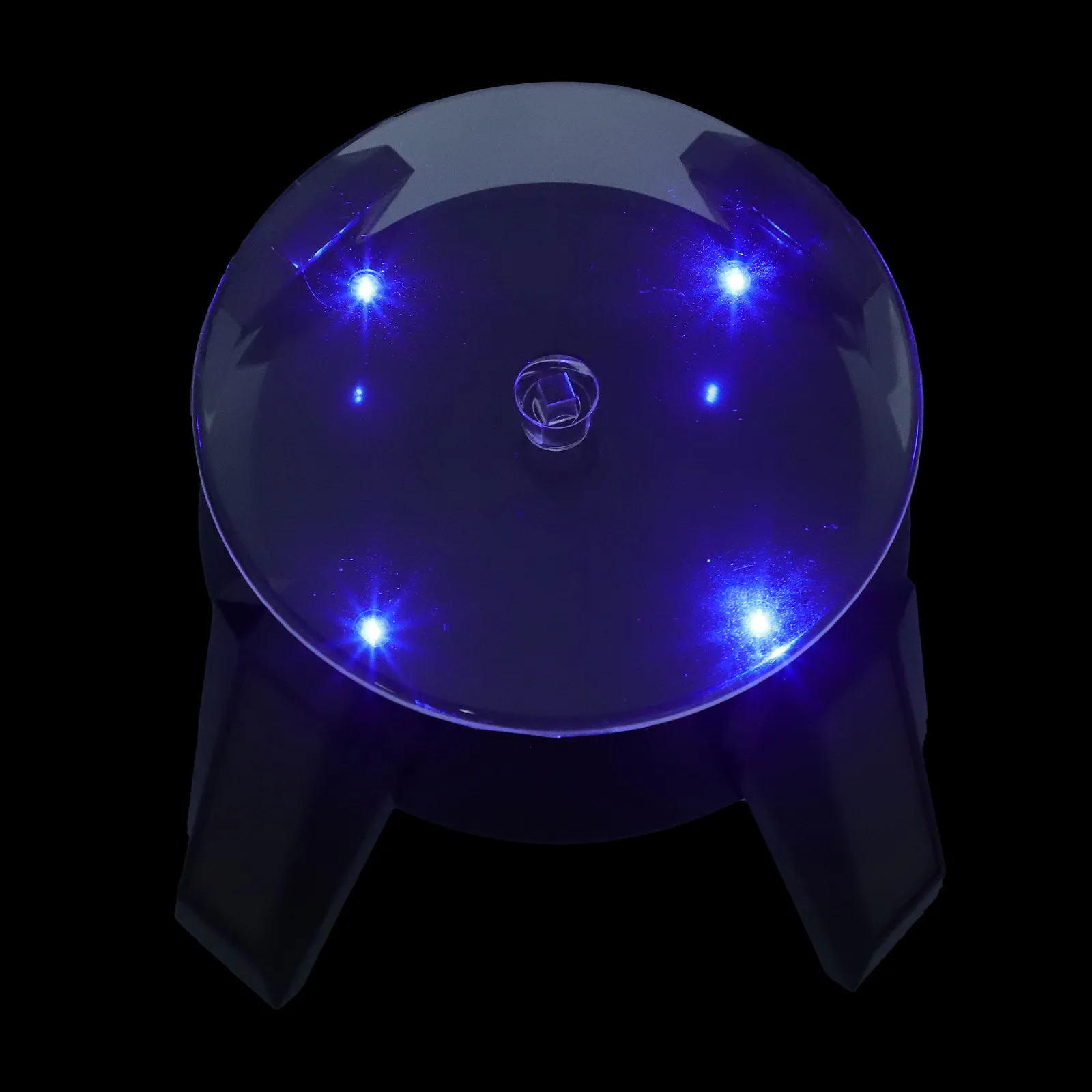 

Solar Powered Rotating Jewelry Display Stand Black 360 Degree Auto Rotating Turntable Necklace Bracelet Ring Showcase Platform