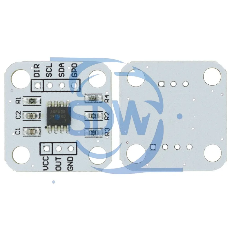 1-10pcs AS5600 magnetic encoder magnetic induction angle measurement sensor module 12bit high precision