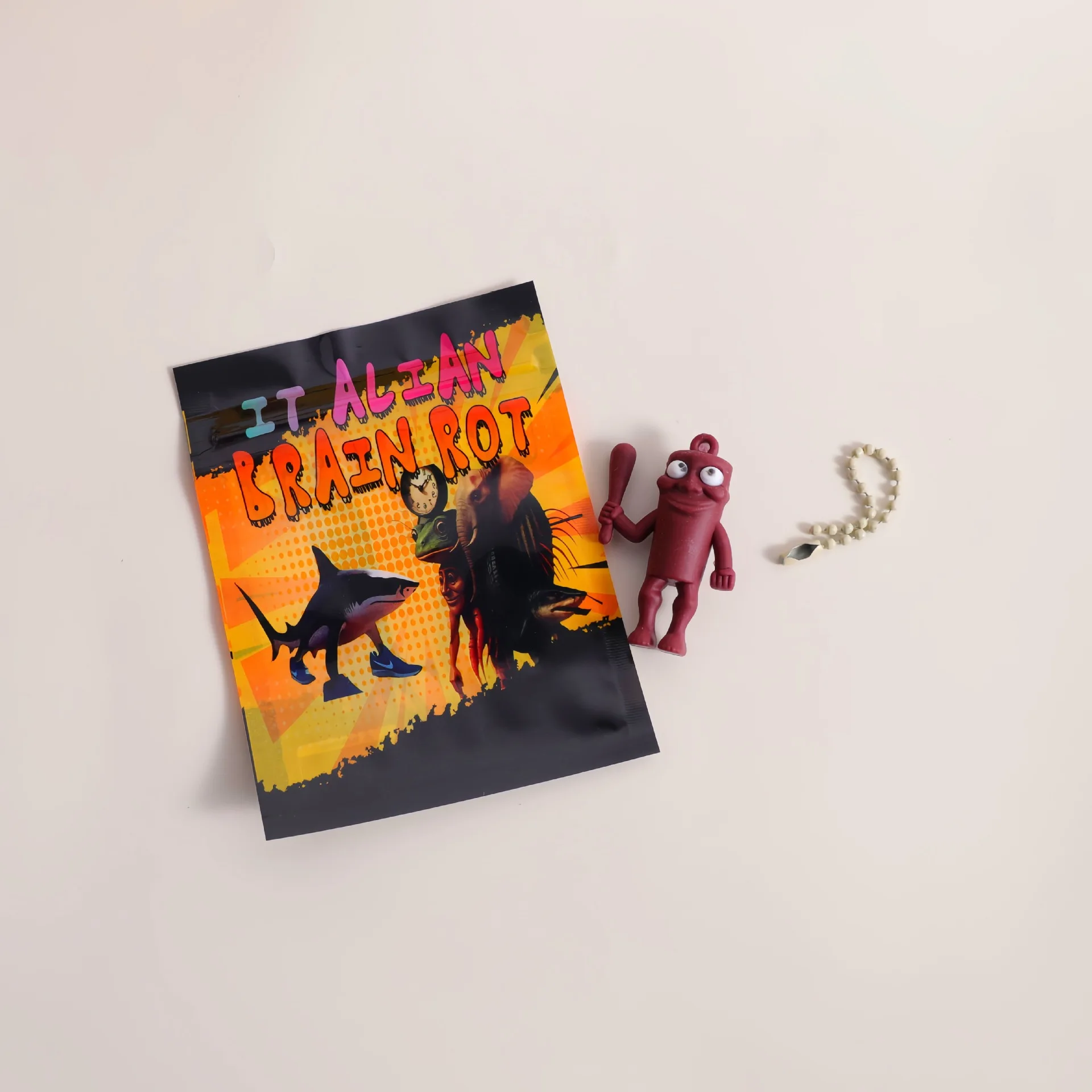 Hot Tung Tung Sahur Italian Brainrot Figure Blind box Blind bag Tralalero Tralala Bombardino Shimpanzini Bananini Zabawka dla dzieci Prezent