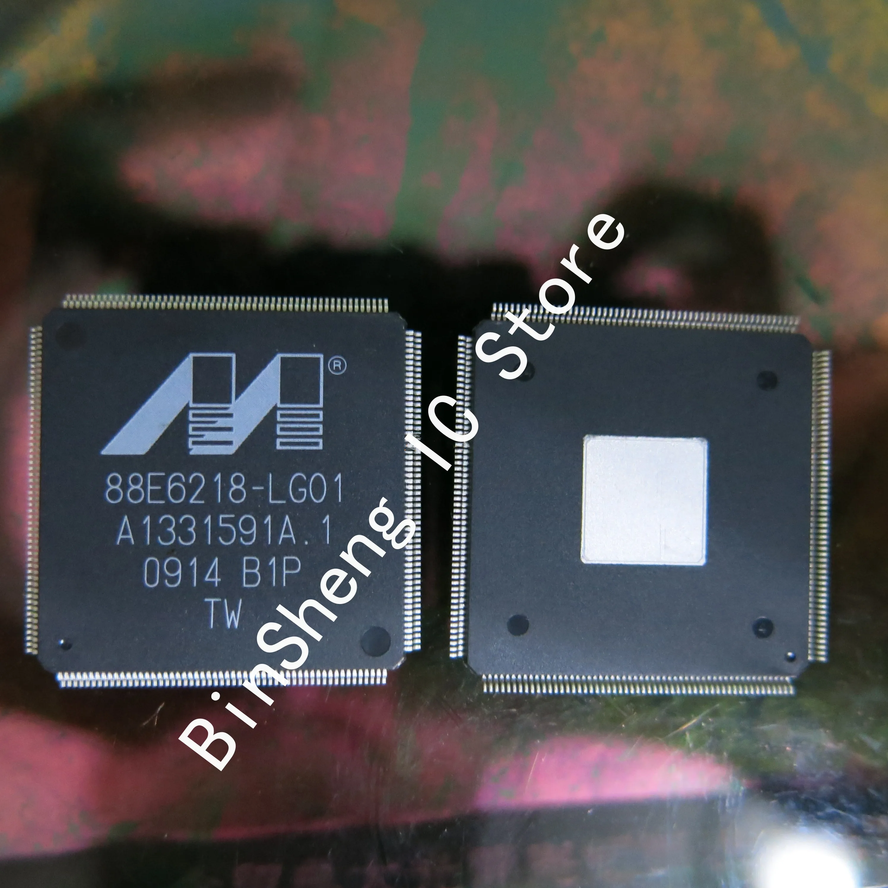 

2pcs/lot 88E6218-LG01 88E6218-LGO1 88E6218-B1-LG01C000 88E6218-B1-LGO1C000 TQFP216 Ethernet IC chip