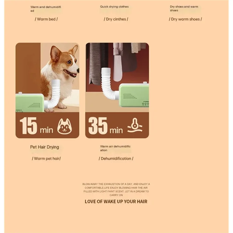 

【Party-Decoration】Pet Hair Drying Clothing Dryer Pet Dog Dryer Pet Grooming Tools Dog Hair Cleaning Home Dryer Rainy Clothes Sho