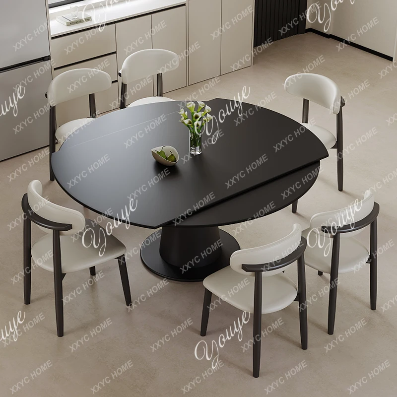 

Party Event Round Dining Tables Design Japanese Black Kitchen Dining Table