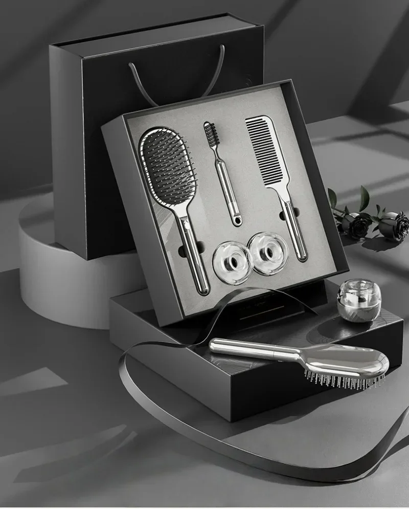 

Luxury Detangling Brush: Premium Scalp Massager and Styling Tool, Exquisite Craftsmanship, The Perfect Holiday Gift