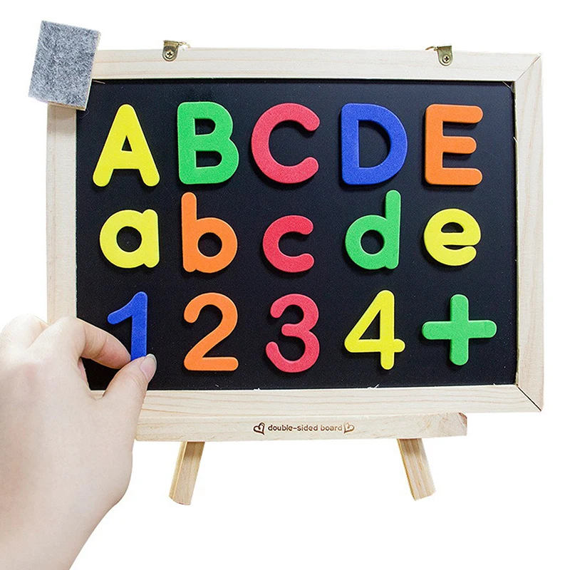 26/27pcs Magnetic Alphabet Letters EVA Foam Refrigerator Stickers Toddlers Kids Learning Spelling Counting Educational Toys Gift