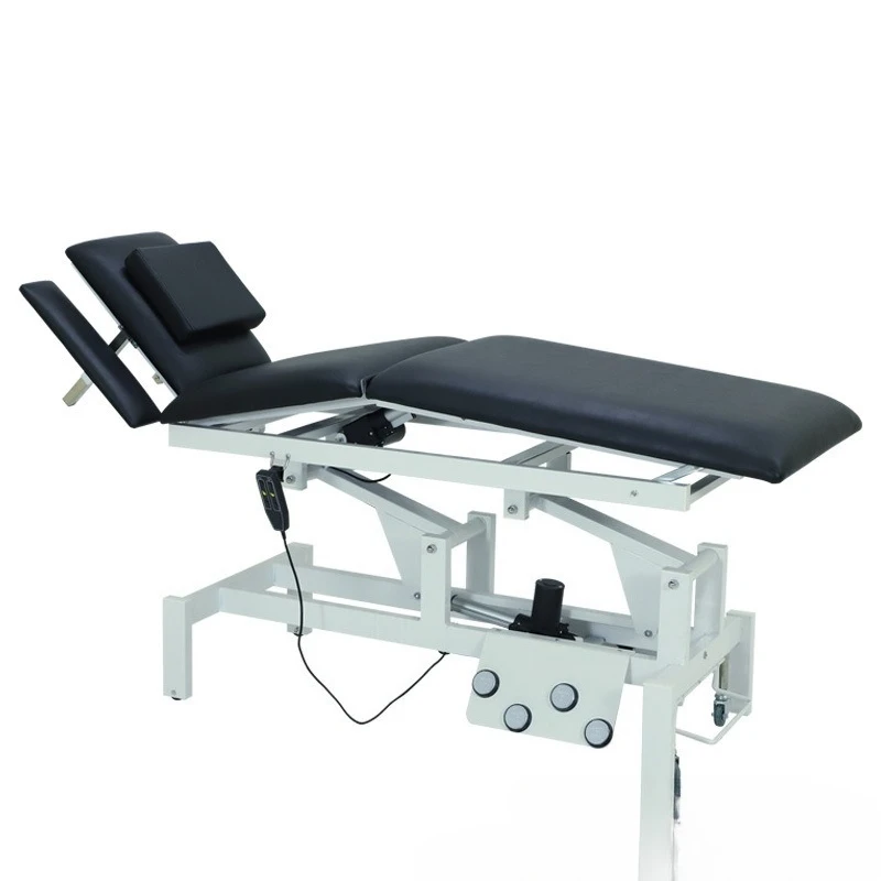 

Electric chiropractic bed massage chair lift