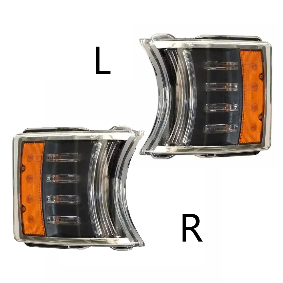 2 PCS LED Turn Signal LAMP For SCANIA P G R T SERIES INDICATOR XENON & LED DAY TIME RUNNING LIGHTS 1949900 2442637 2241544