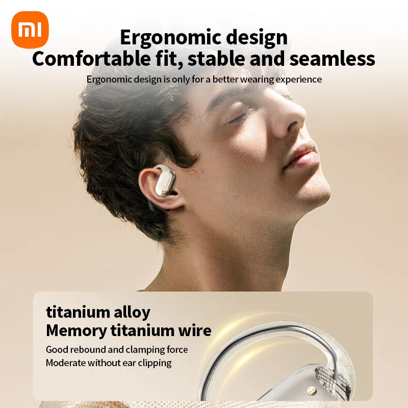 Xiaomi G118 TWS Air Conduction Wireless Earphone Bluetooth5.4 Headset EarHook Sport Touch Control ENC Noise Cancelling Headphone