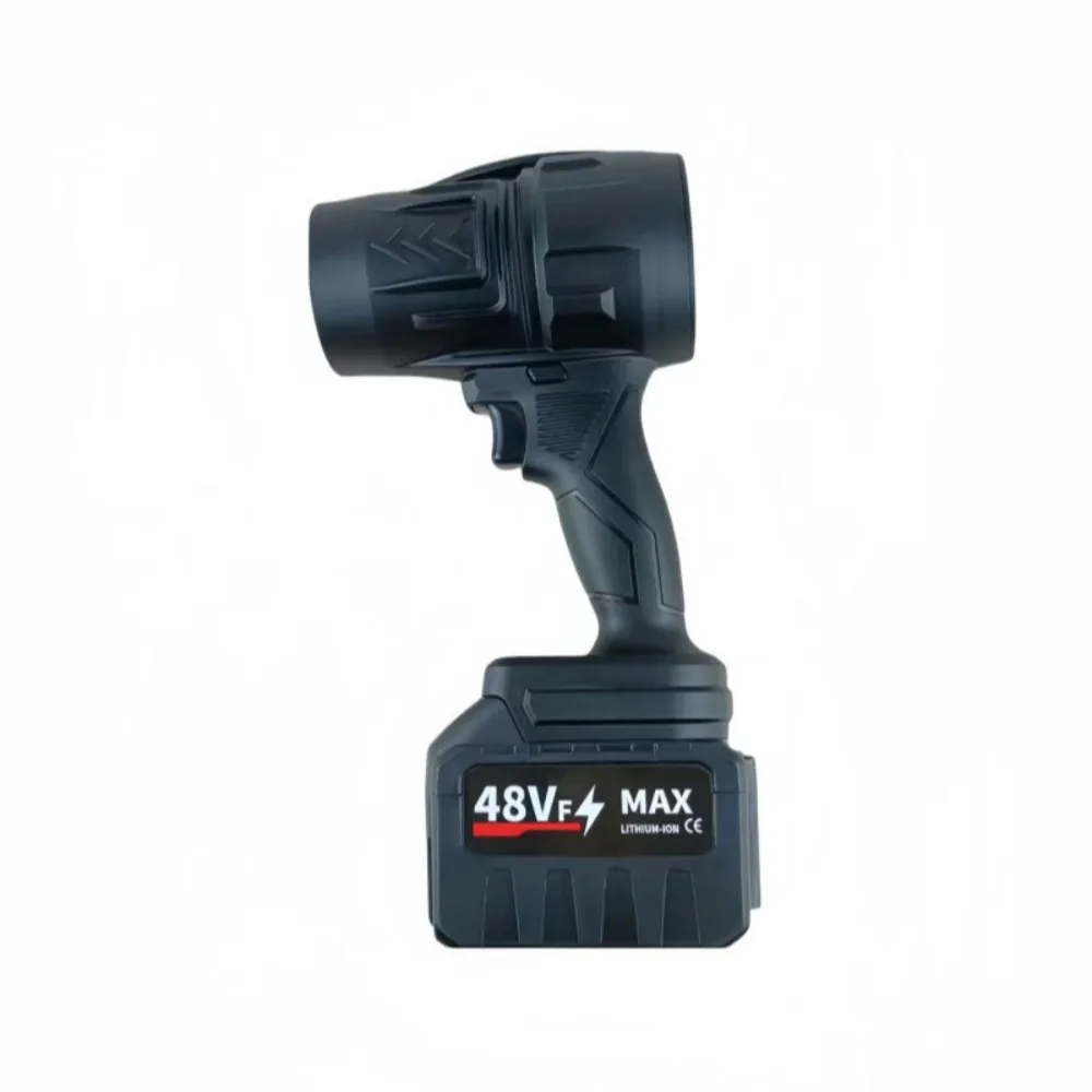

Durable 21V Handheld Air Blower Stepless Speed High Power Air Gun Leaf Blower Strong Blowing Handheld Jet Fan Home