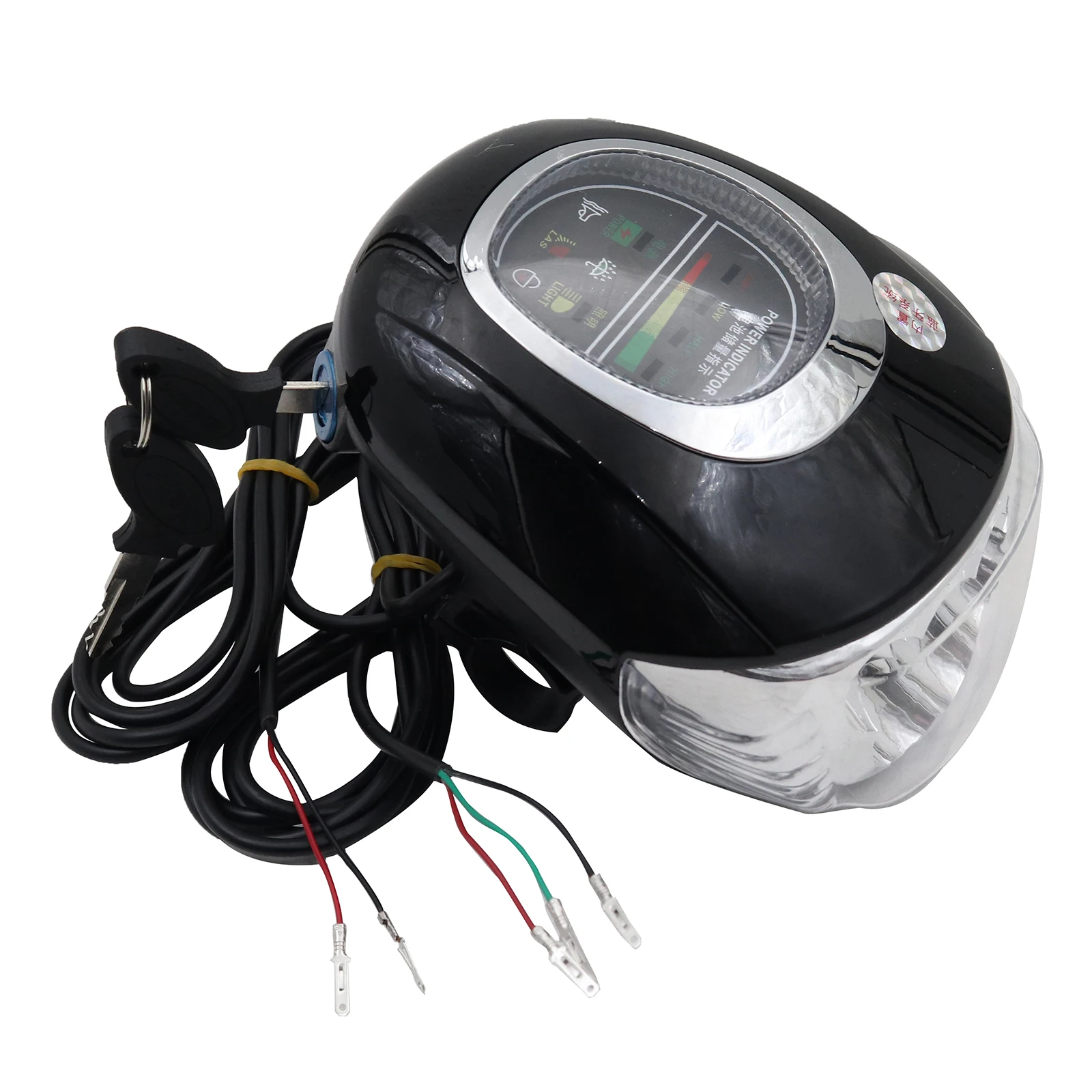 Electric Scooter 60V Headlight Assembly Bluetooth Headlight Battery Display For CItycoco Scooter Harley Electric Scooter