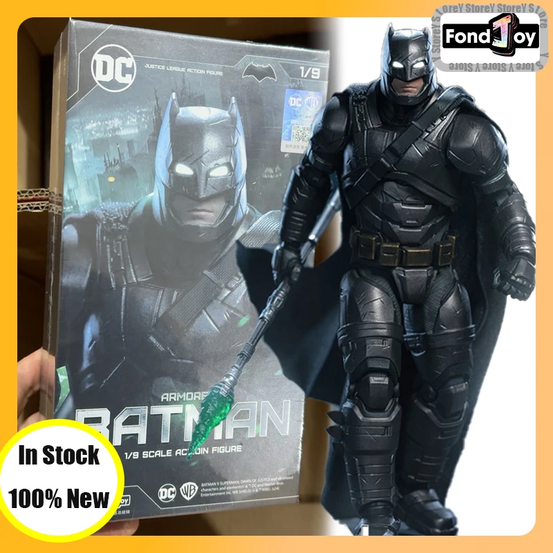 Fondjoy Armored Batman Figure Batman v Superman: Dawn Of Justice Movie Batman Armored 1/9 Batman Pvc Model Movable Customized