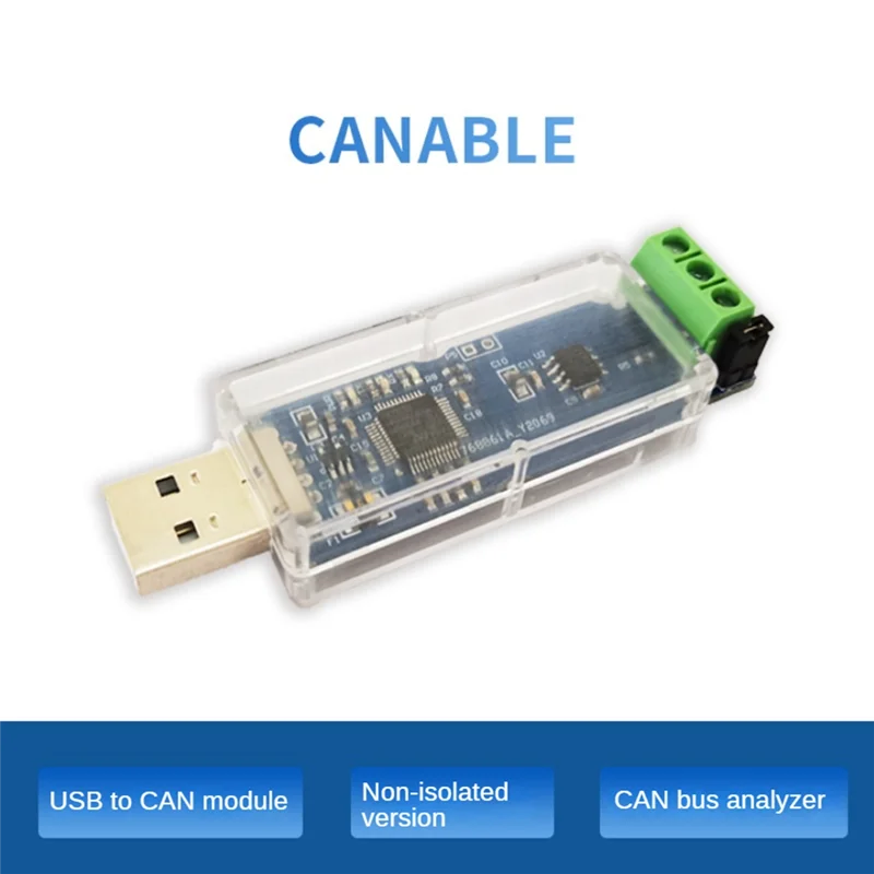 يمكن USB إلى CAN وحدة يمكن تصحيح محول CAN Bus محلل التصحيح مساعد إصدار غير معزول-الإلكترونيات الساخنة