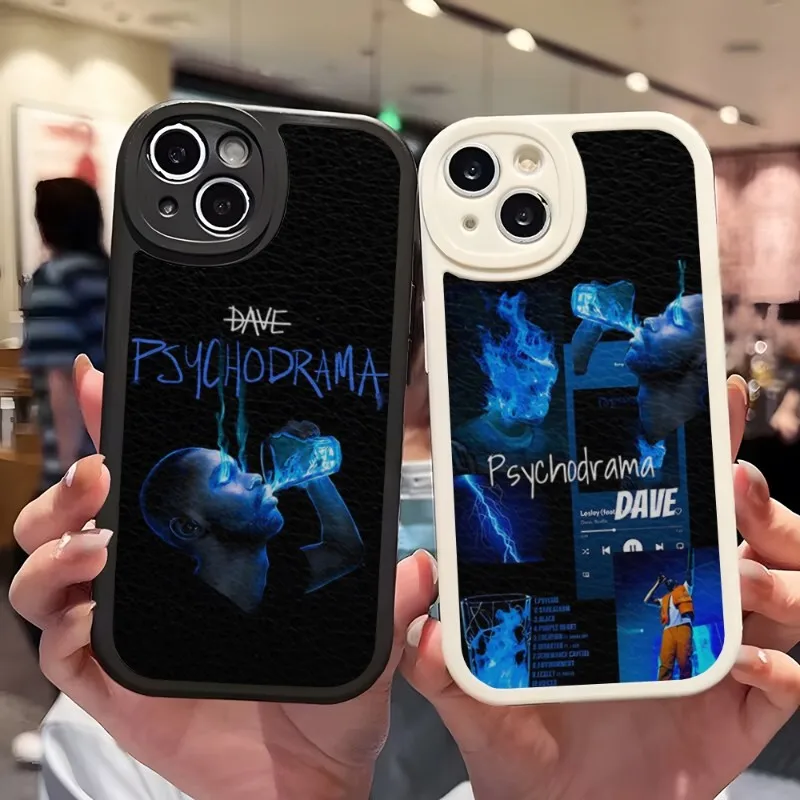 Dave Psychodrama Rapper Phone Case For Apple Iphone 13 Pro Max 11 14 12 Mini X Xr Xs 7 6 8 Puls Se Lambskin Silicone Cover