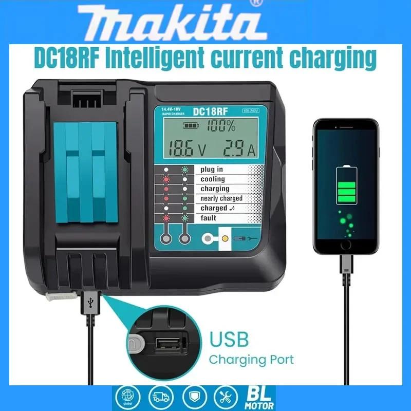 Makita DC18RF Li-Io…