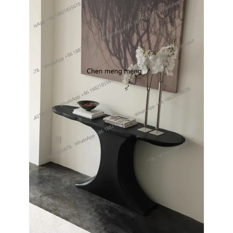 

Hotel Villa Entrance Terrace High-end Art Aisle Entrance Tables