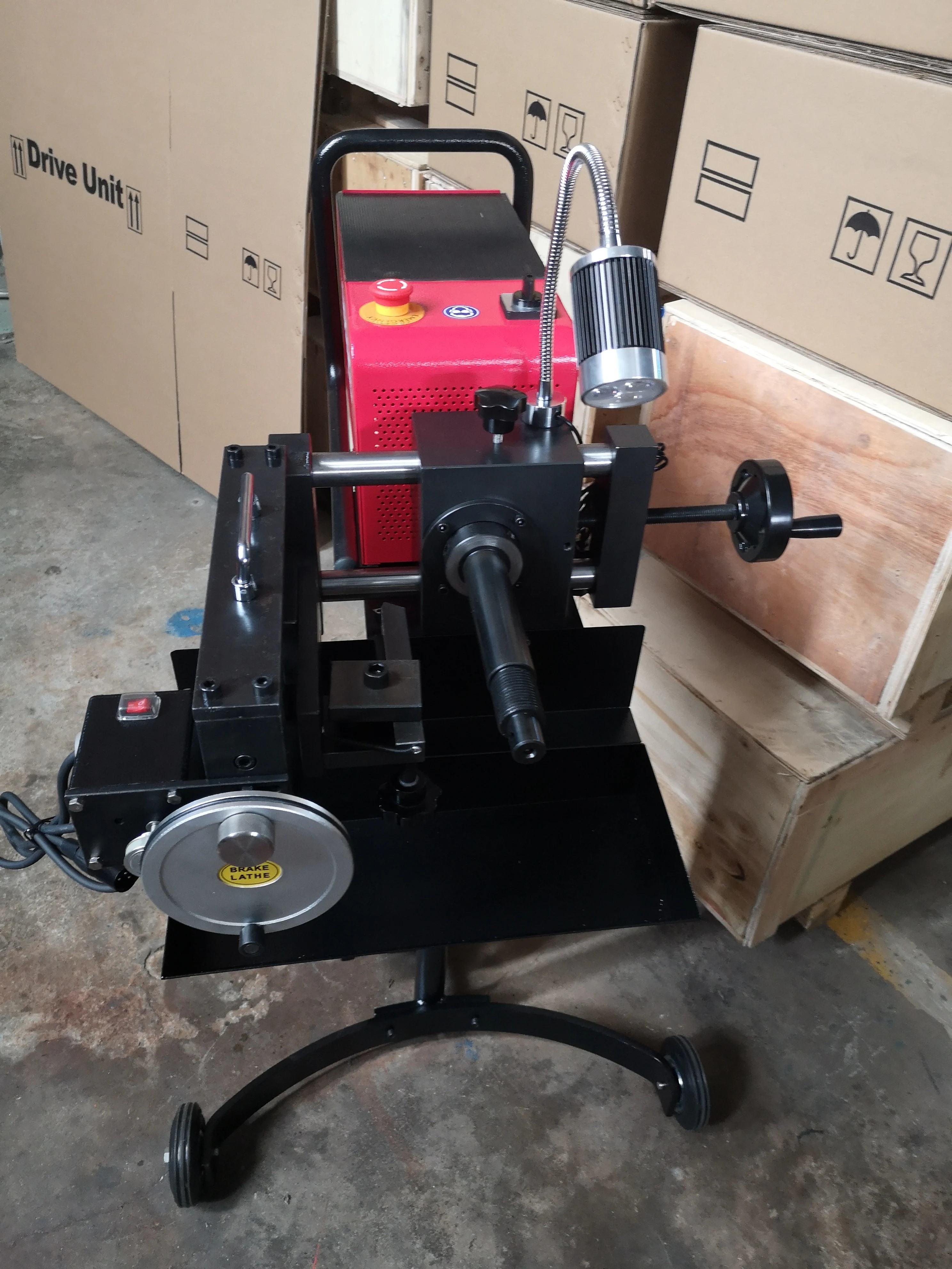 AM-983GD Car Brake Disc and Drum Lathe