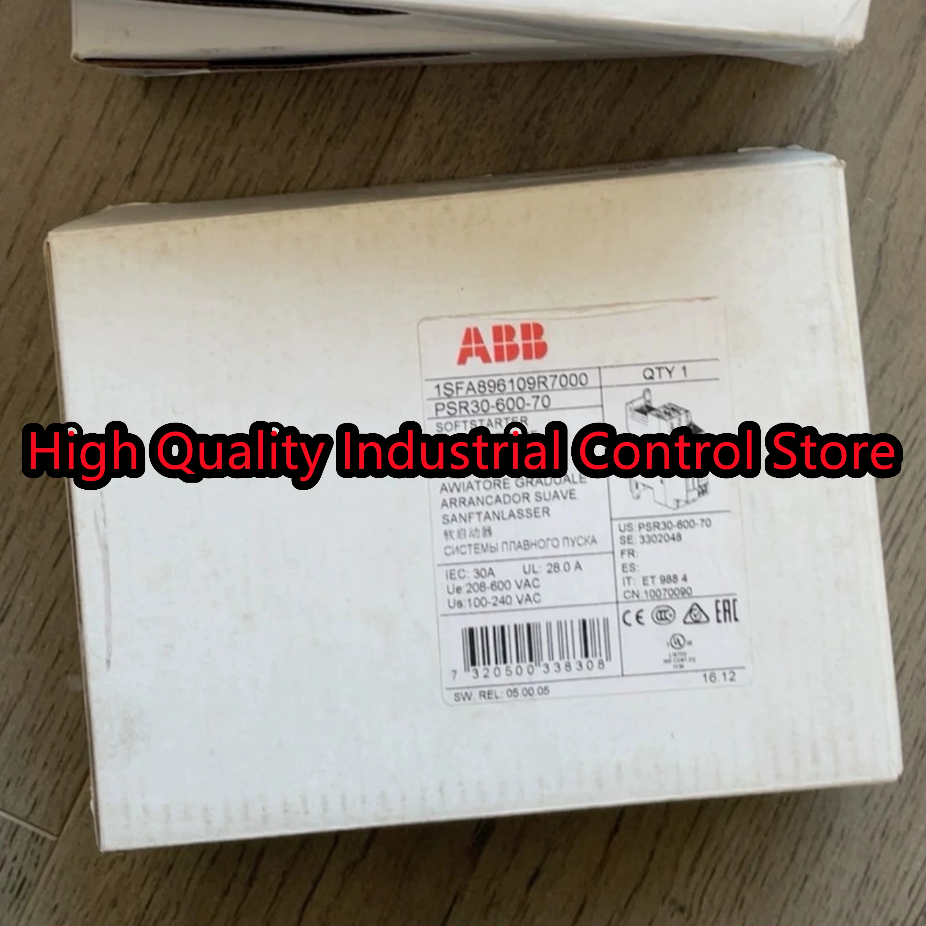 

PSR30-600-70(15 кВт) Стартер плавного действия 100% НОВЫЙ