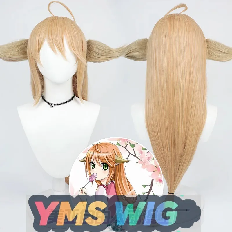 

【YMS WIG】Fox Demon Little Matchmaker Tushan Susu Cosplay Wig Realistic Scalp Orange Red