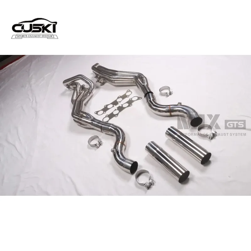 

High Flow Automotive Exhaust Modification Parts--sports car exhaust manifold For Ford Mustang 5.0l 2015-2024 car exhaust duct