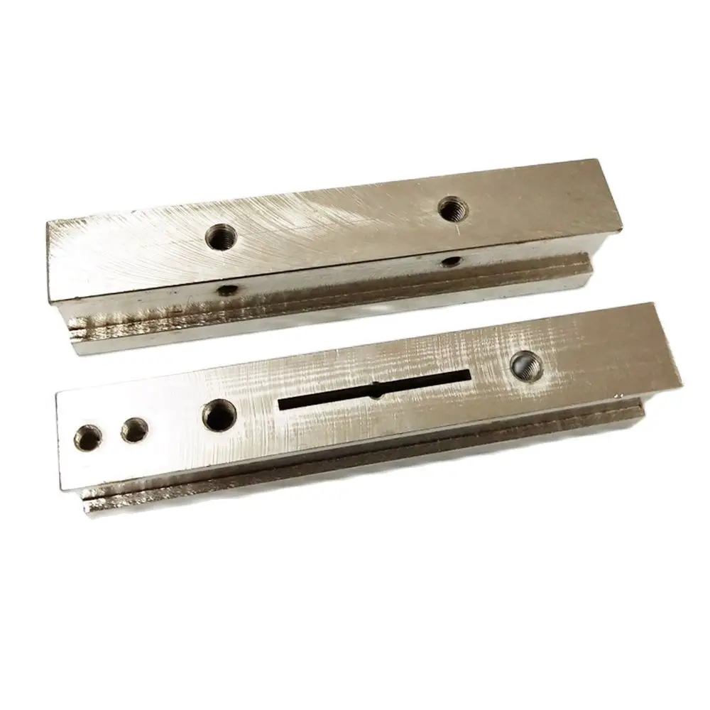 

160MM Packaging Machine Spare Part,Electric Heat Plate Heat Up Steel Sealing Jaw Module Stripe Clamp1pair