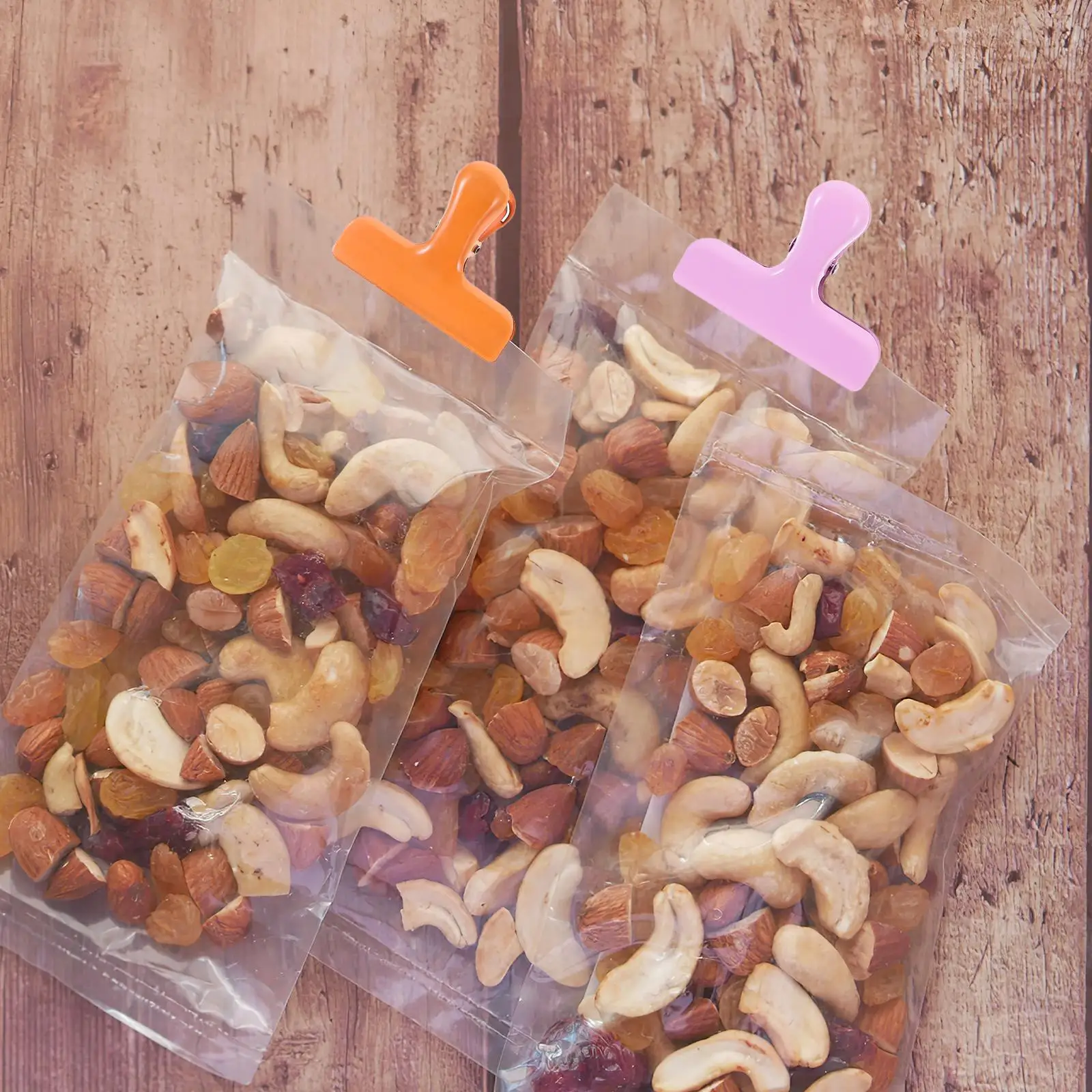 10 шт. уплотнительный зажим из нержавеющей стали, коробки для еды, ланч-боксы, зажимы для сумок в мультяшной форме