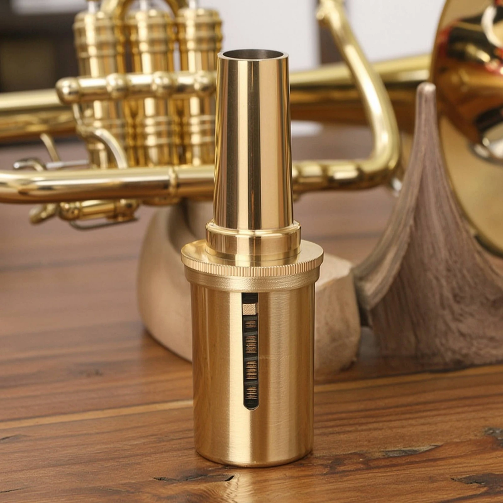 Brass Training Mute Practice Pressure-Reducing Mute Sound Deadening Accurate Pitch for Wind Players, Warm-up Sessions view 6