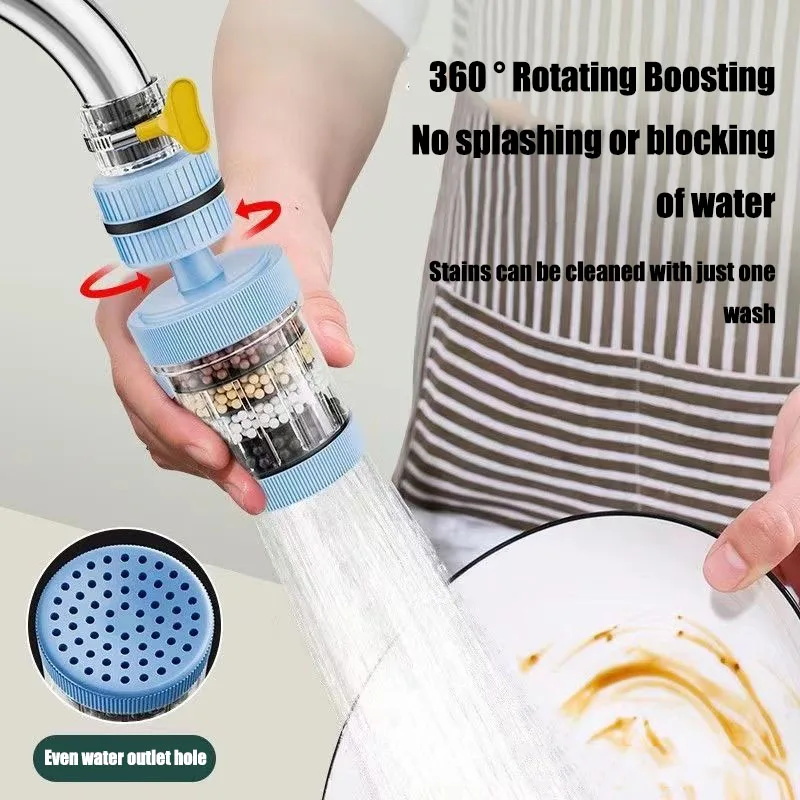 1/2pcs Water Faucet Filter Household Kitchen Home Faucet Mini Tap Water Clean Purifier Filter Filtration Cartridge Carbon Filter