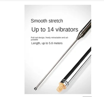 5.6公尺/18.3英尺 QRP天線,14公尺-30兆赫,300瓦-600瓦高頻天線,不鏽鋼材質,1/4波長,適用於USDX QRP電台 8 最佳銷售 高頻無線電天線 - №1