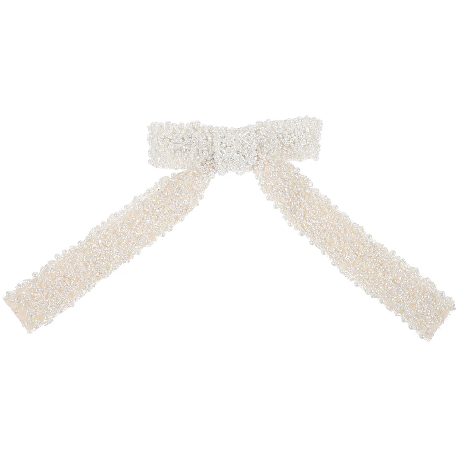 

Pearl Hair Accessory Stylish Sophisticated Design Versatile Use Ponytail Buns Various Hairstyles Classic Color Durable Material