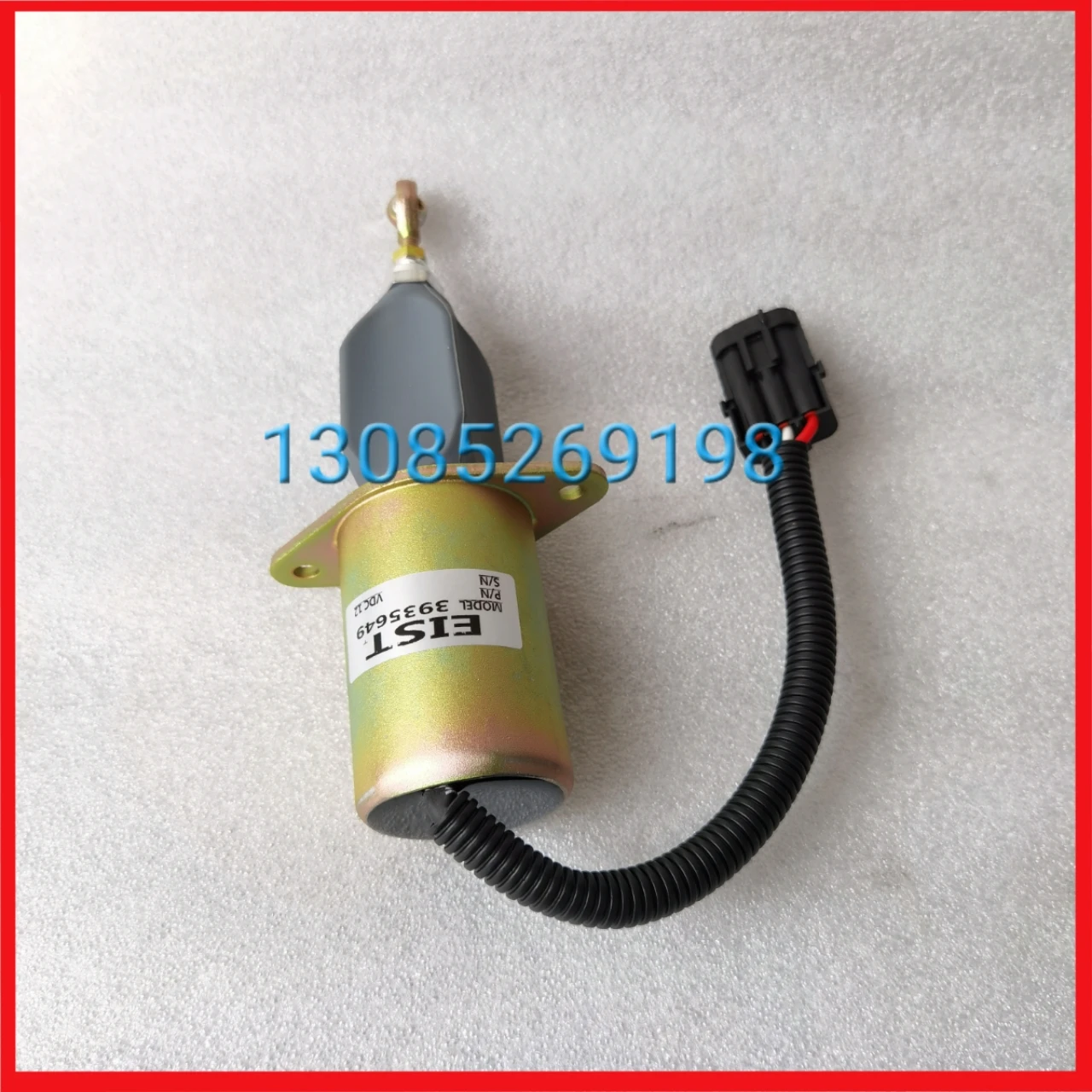 

Cummins Engineering Machinery Engine 3935649 3935650 Flameout Solenoid Valve Fuel Cut-off Switch Accesorios Para Auto