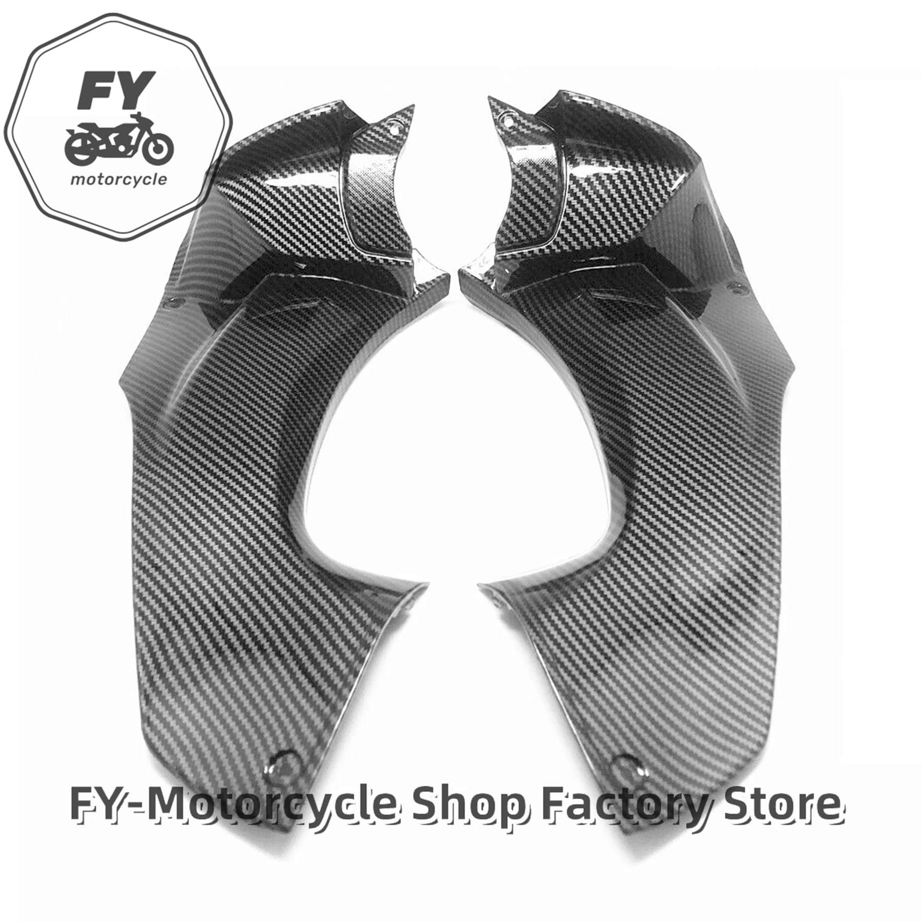 for Kawasaki ZX-14R ZX 14R 2012- 2021 Body Fairings Injection Carbon Fiber Pattern Fairing Infill Air Duct Side Cover Air Box