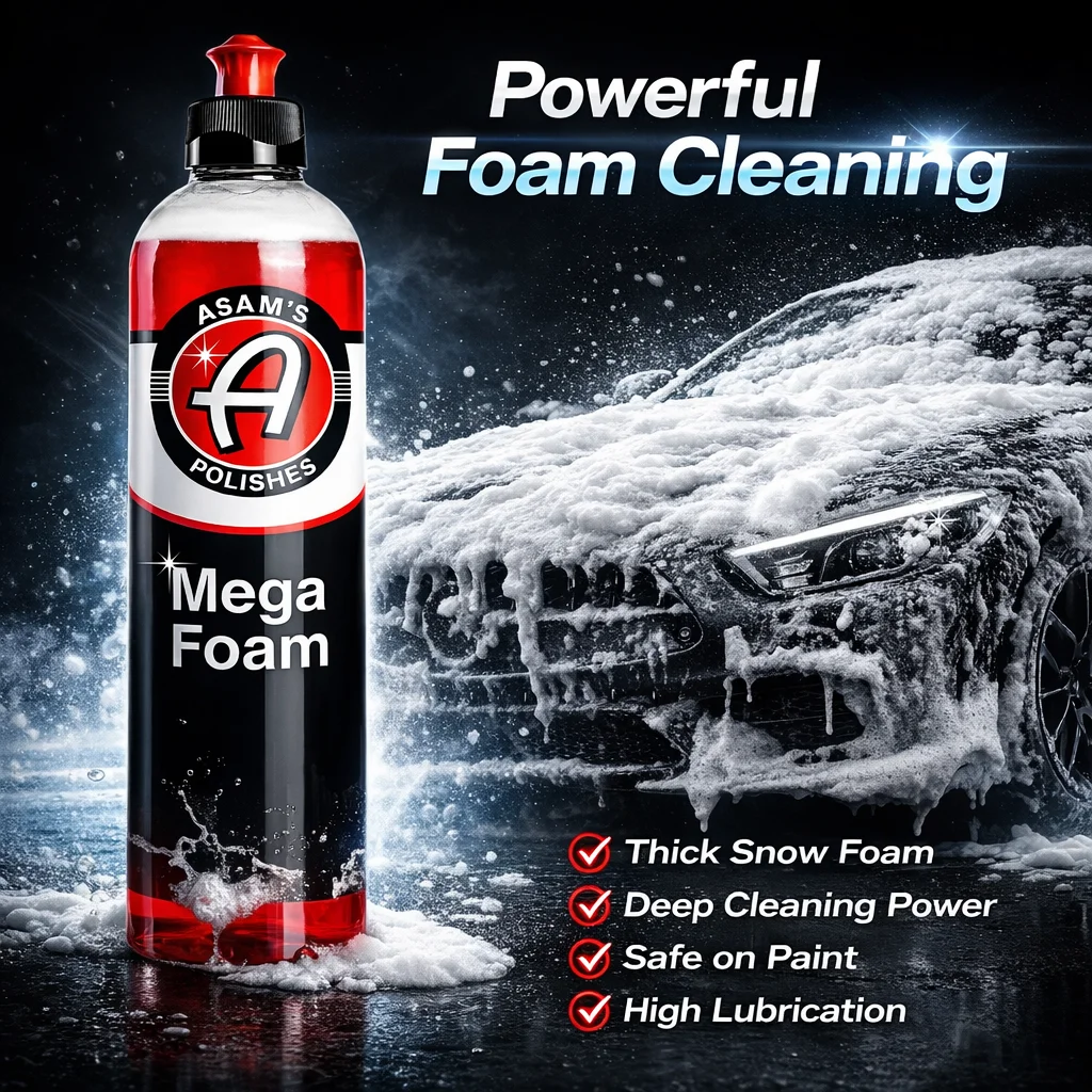 ASAM Mega Foam Sapone per Lava - Car Shampoo Ph recensione e prezzo