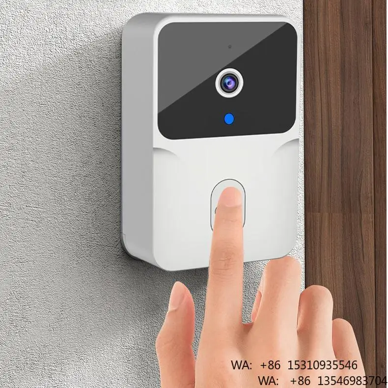 Hot Selling M6 Night Light Dual Way Intercom Camera Safty Door Bell Home Hotel  Wifi Doorbell App Control Night Vision OEM Logo