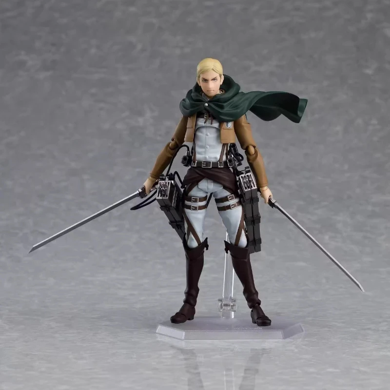 

Новая подвижная фигурка Эрвина Смита из аниме «Атака Титанов» (15 см), Figma 446, коллекционная статуэтка для фанатов аниме