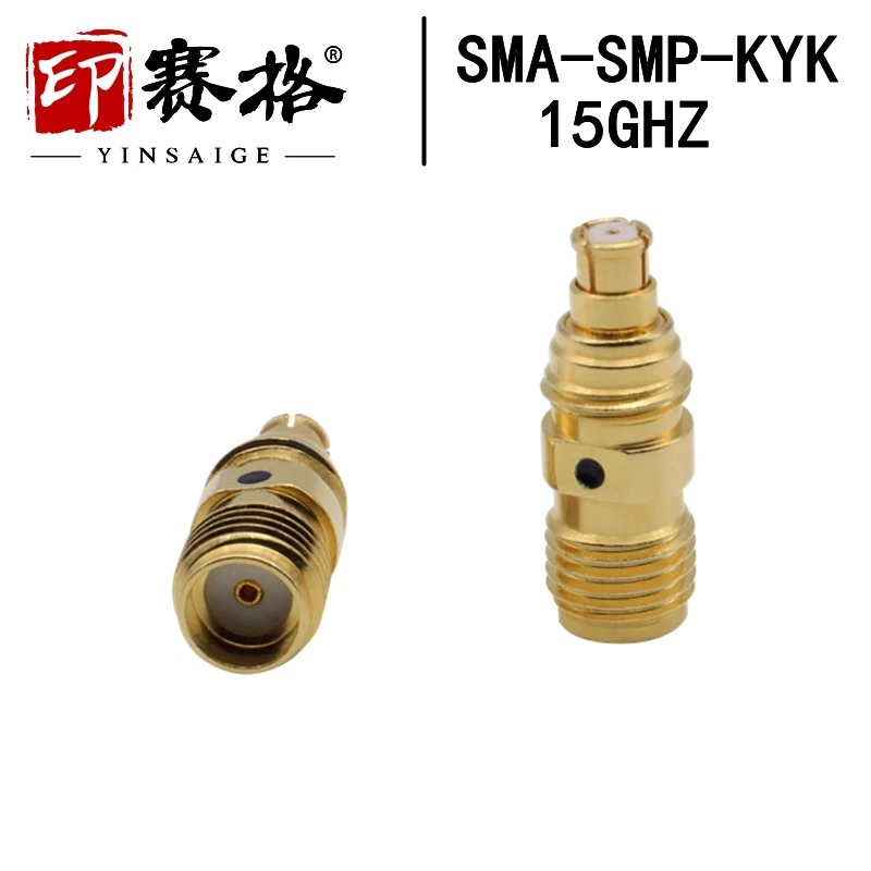 SMA to SMP-KKY Female to Female Adapter Threaded Fixed Panel Adapter Test Head SMA-GPO Adapter