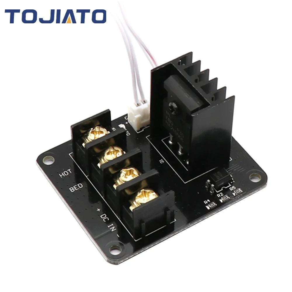 3D Printer Hotbed High-power Expansion Board Heating Controller MOS Tube High Current Load Module DC12-24V 25A for 3D Printer