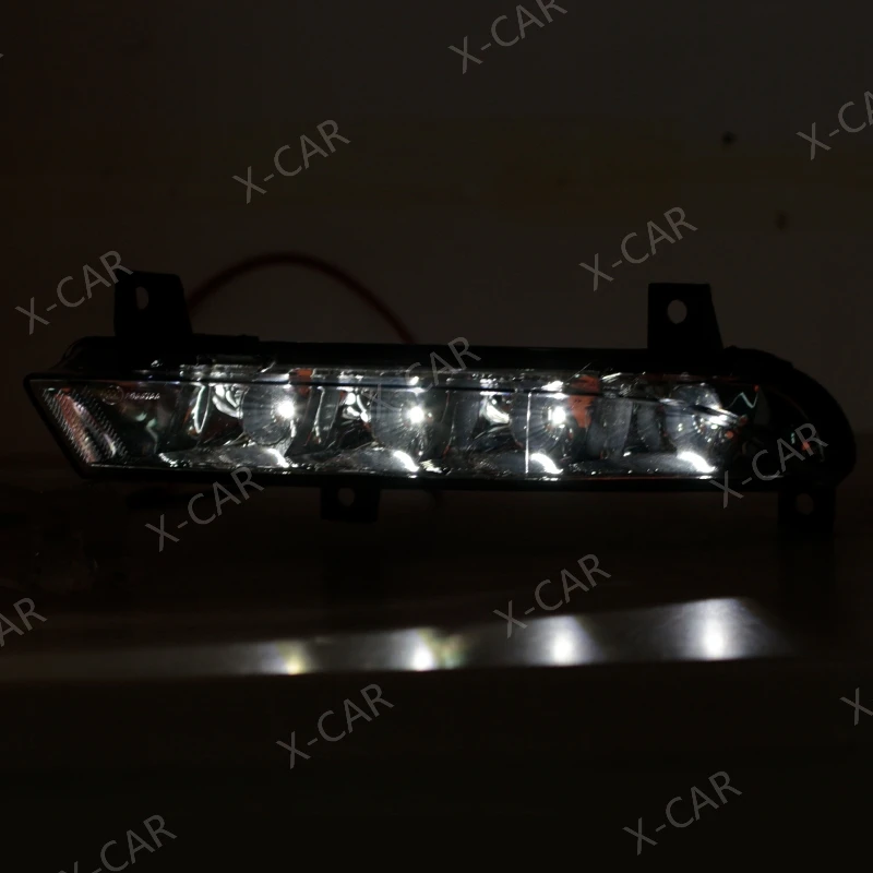 1Z 0941067   1Z 0941068   Dla Skoda Octavia A5 A6 RS 2009 2010 2011-2013 LED DRL przedni zderzak światła do jazdy dziennej lampa przeciwmgielna światło przeciwmgielne — zdjęcie 4