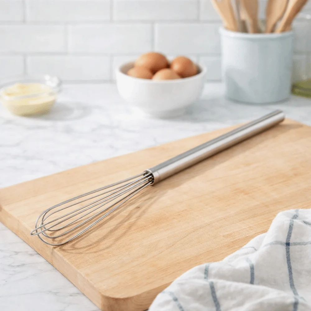 Manual Operation Stainless Steel Wire Whisk Nonstick Wire Portable Egg Mixer Labor-saving Efficient Egg Beater Baking Utensils