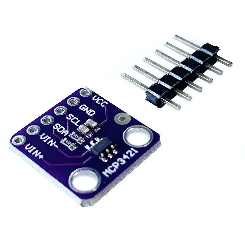 MCP3421 I2C SOT23-6 delta-sigma ADC Evaluation Module Board For PICkit Serial Analyzer Module NEW