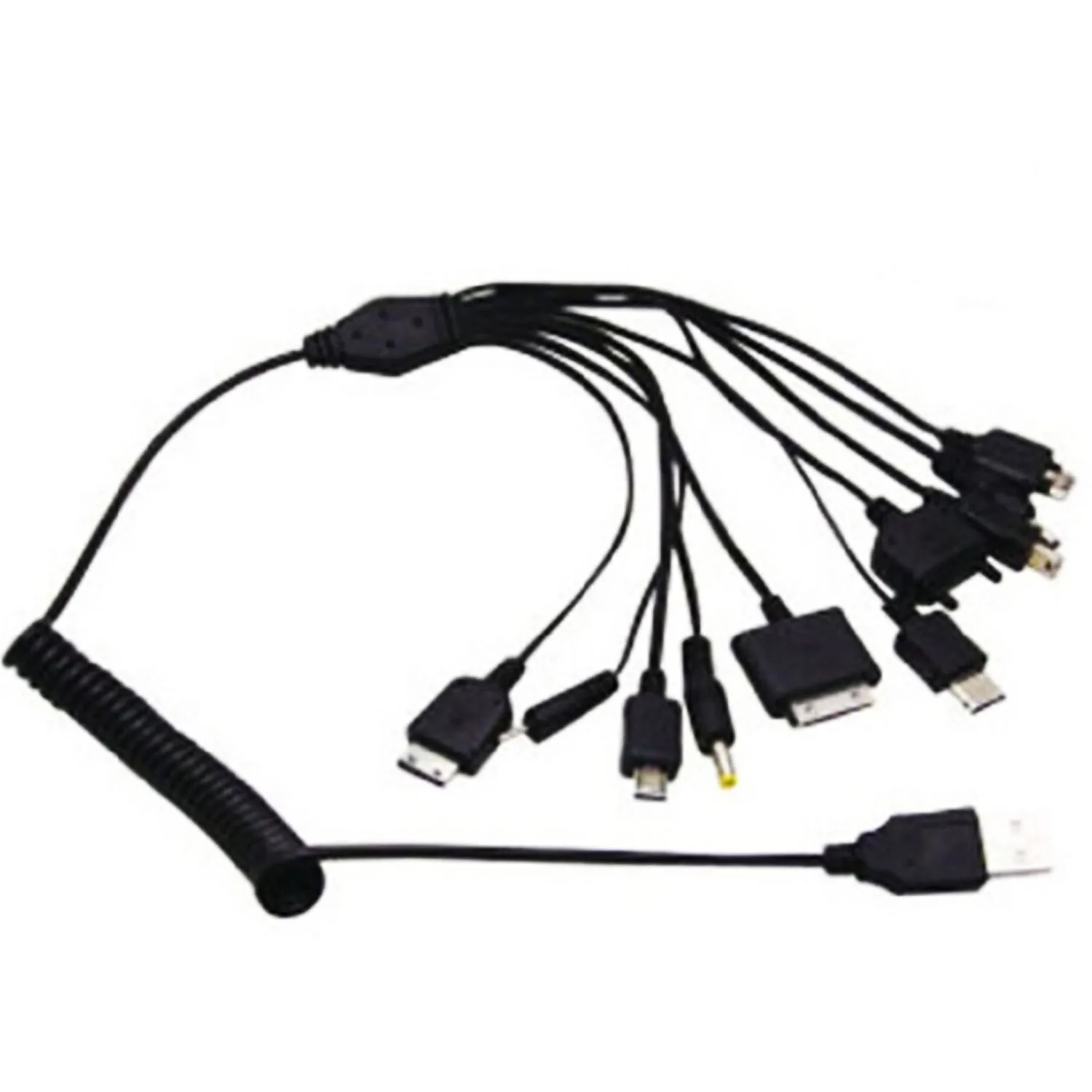 VONETS multifunction Micro Mini USB Charger charging Cable 10 in 1 For iPhone 4 4S Samsung S3 S4 Blackberry Nokia Lumia Cabo