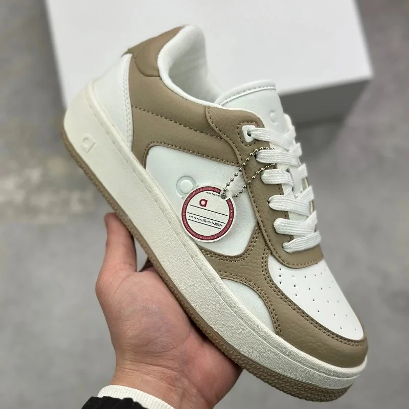 Zapatos Casuales de Mujer, Estilo 26SS, Zapatos Casuales de Suela Plana, Zapatos Deportivos de Negocios para Hombre, Zapatillas Blancas de Negocios Cómodas y Antideslizantes Zapatos Blancos Versátiles y a la Moda, Zapatos de Hombre de Marca de Alta Gama y Lujo